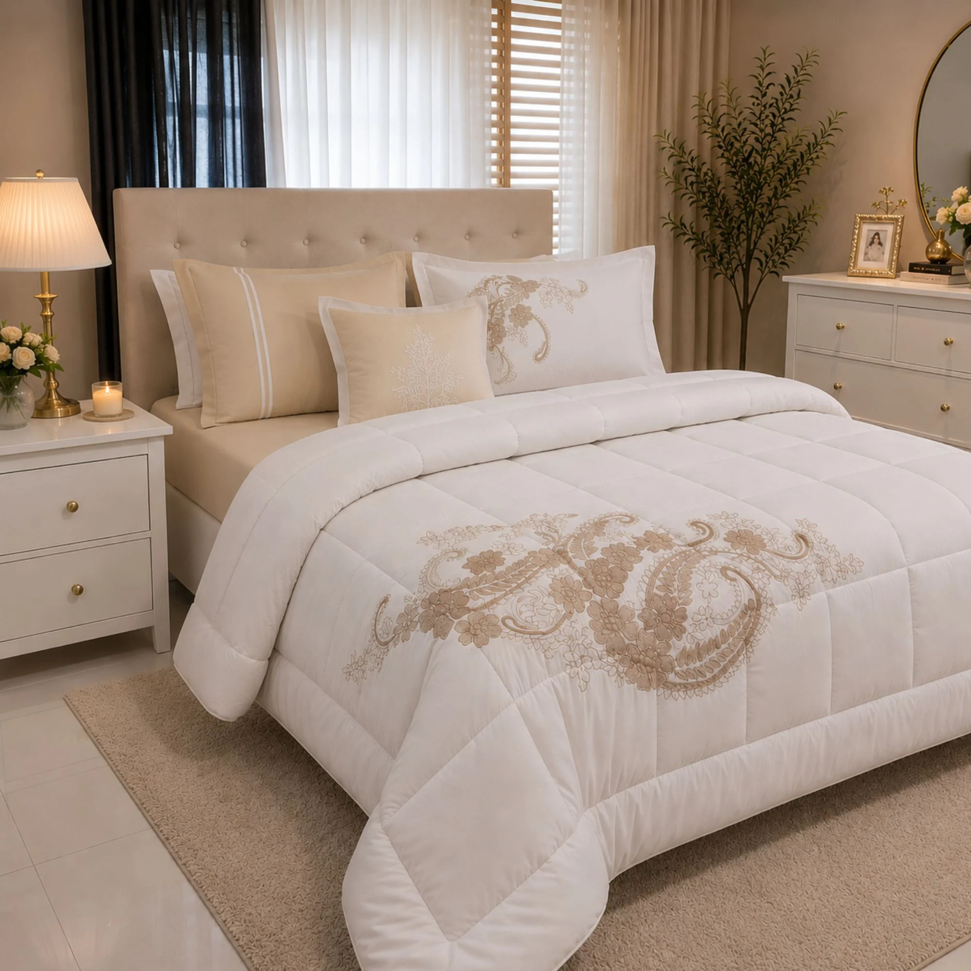 Viola #5 Comforter Set