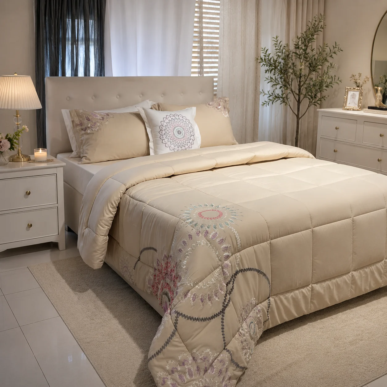 Viola #3 Comforter Set