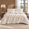 Cozy Rustic Bedroom With Textured Bedding